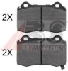 HYUNDAI 583022MA10 Brake Pad Set, disc brake